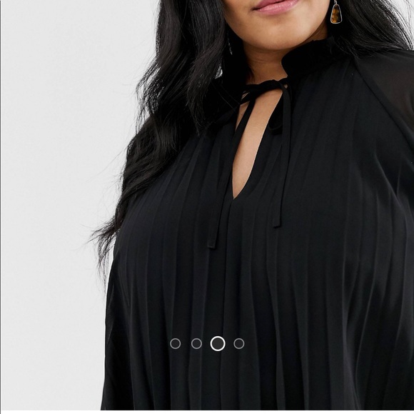 ASOS Curve Black Dress - Picture 3 of 3